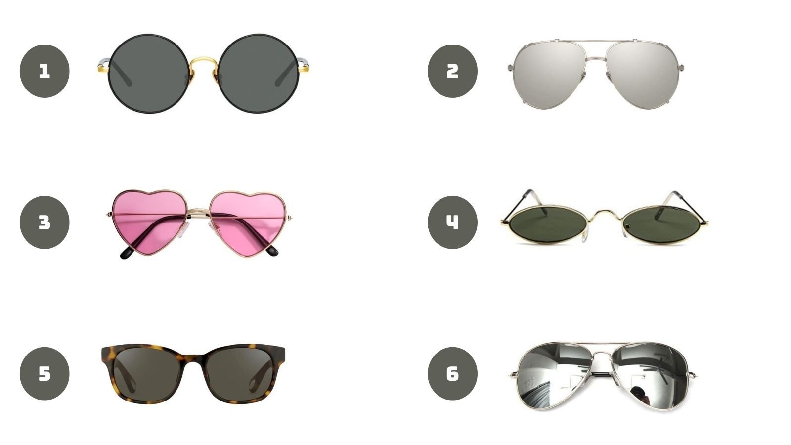 Quiz: What does your favorite sunglasses say about you? 1