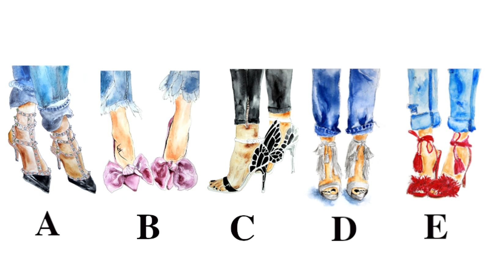 Quiz: Choose a pair of shoes and discover what's unique about your personality 1